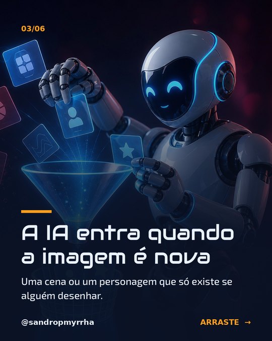 Tela 3 do carrossel Código ou IA: qual usar no seu carrossel?